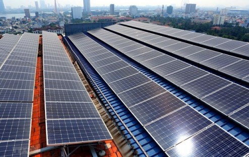 Cơ chế điện mặt trời tự dùng "quên" khu công nghiệp